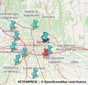Mappa Vicolo Terre, 37121 Verona VR, Italia (7.27833)