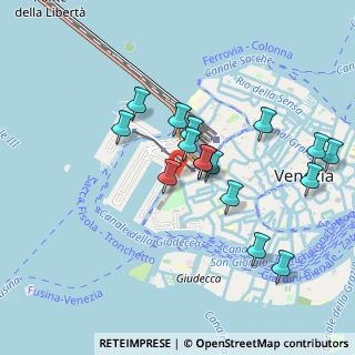 Mappa Calle Dietro Ai Magazzini, 30135 Venezia VE, Italia (0.86063)