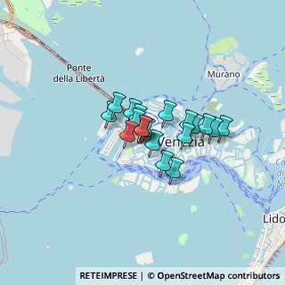 Mappa Fondamenta Tre Ponti, 30135 Venezia VE, Italia (0.97789)