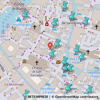 Mappa Calle Mercerie, 30124 Venezia VE, Italia (0.102)