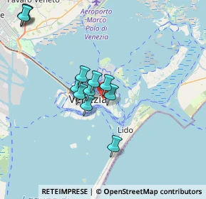 Mappa Calle Piovan Castello, 30122 Venezia VE, Italia (3.37583)