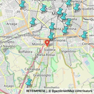 Mappa P.za Francesco Carrara, 20141 Milano MI, Italia (2.83462)
