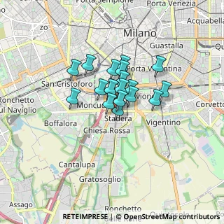 Mappa P.za Francesco Carrara, 20141 Milano MI, Italia (1.02368)