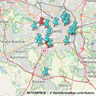 Mappa P.za Francesco Carrara, 20141 Milano MI, Italia (3.66722)