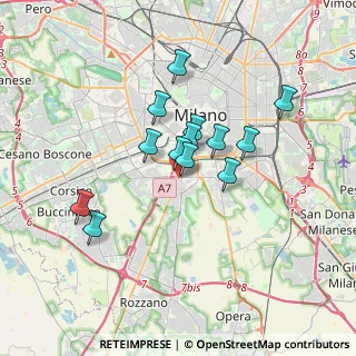 Mappa P.za Francesco Carrara, 20141 Milano MI, Italia (2.75231)