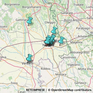 Mappa Eni Station, 28100 Novara NO, Italia (6.64)