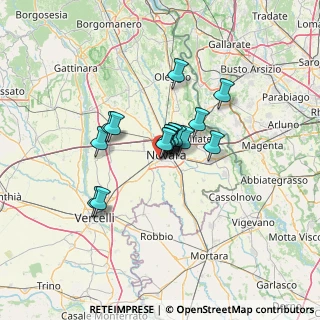 Mappa Eni Station, 28100 Novara NO, Italia (8.50313)
