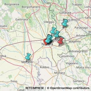 Mappa Eni Station, 28100 Novara NO, Italia (8.01357)