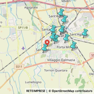 Mappa Eni Station, 28100 Novara NO, Italia (1.74909)