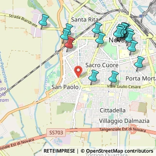 Mappa Eni Station, 28100 Novara NO, Italia (1.343)