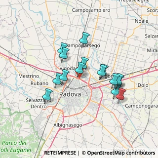 Mappa Tangenziale Nord, 35133 Padova PD, Italia (6.036)