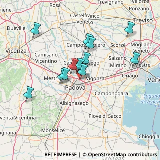 Mappa Tangenziale Nord, 35133 Padova PD, Italia (13.01333)