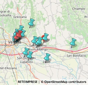 Mappa Via Montelungo, 37030 Lavagno VR, Italia (8.0325)