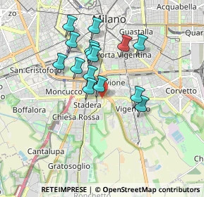Mappa Stadera, 20141 Milano MI, Italia (1.504)