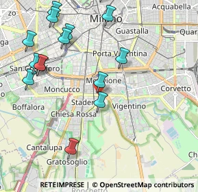 Mappa Stadera, 20141 Milano MI, Italia (2.44067)