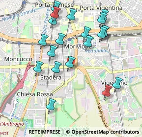 Mappa Via Lusitania, 20141 Milano MI, Italia (1.0355)