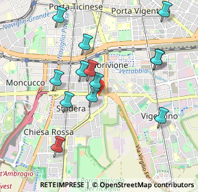 Mappa Via Lusitania, 20141 Milano MI, Italia (0.95538)