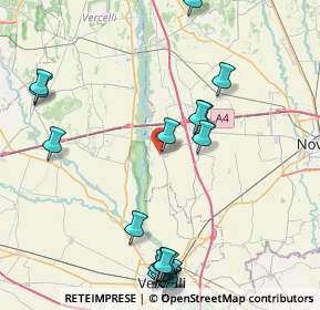 Mappa Via Fratelli dell'Olmo, 28060 San Nazzaro Sesia NO, Italia (10.528)