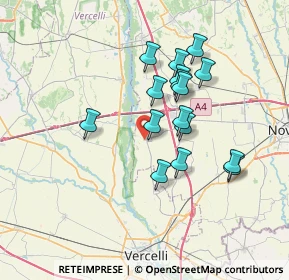 Mappa Via Fratelli dell'Olmo, 28060 San Nazzaro Sesia NO, Italia (6.05375)