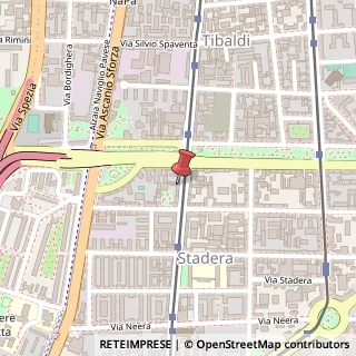 Mappa Via Lodovico Montegani, 6, 20141 Milano, Milano (Lombardia)