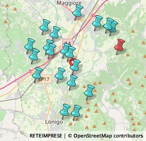 Mappa Via Antonio Fogazzaro, 36040 Grancona VI, Italia (3.8075)