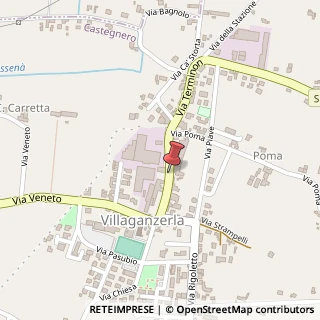 Mappa Via piazza villaganzerla 50, 36020 Castegnero, Vicenza (Veneto)