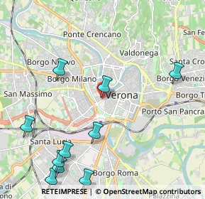 Mappa Stradone Porta Palio, 37123 Verona VR, Italia (2.88182)