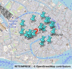 Mappa Calle dei Saoneri, 30125 Venezia VE, Italia (0.317)