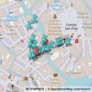 Mappa Salizada S. Polo, 30100 Venezia VE, Italia (0.04115)