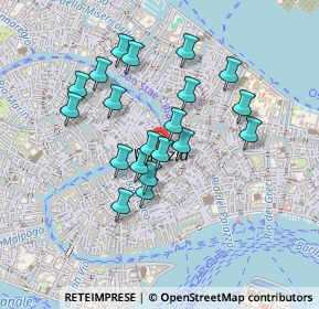 Mappa Campo S. Salvador, 30124 Venezia VE, Italia (0.3835)