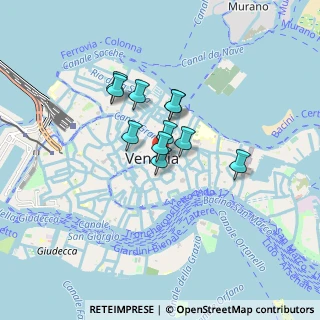 Mappa Campo S. Salvador, 30124 Venezia VE, Italia (0.54273)