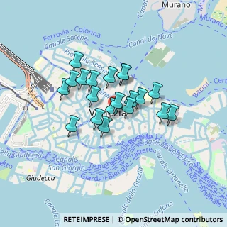 Mappa Campo S. Salvador, 30124 Venezia VE, Italia (0.6145)