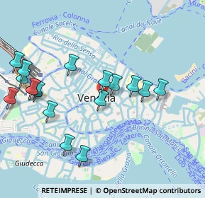 Mappa Campo S. Salvador, 30124 Venezia VE, Italia (1.07176)