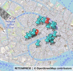 Mappa Calle del Magazen, 30125 Venezia VE, Italia (0.3285)