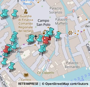 Mappa Calle del Magazen, 30125 Venezia VE, Italia (0.05385)