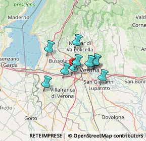 Mappa Via Binelunghe, 37060 Lugagnano VR, Italia (7.99818)