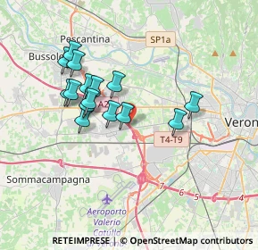 Mappa Via Binelunghe, 37060 Lugagnano VR, Italia (3.12333)