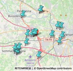 Mappa Via Binelunghe, 37060 Lugagnano VR, Italia (3.9935)