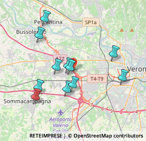 Mappa Via Binelunghe, 37060 Lugagnano VR, Italia (3.54909)