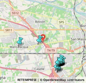 Mappa Via Binelunghe, 37060 Lugagnano VR, Italia (2.6175)