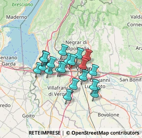 Mappa Via Corte Salvi, 37060 Lugagnano VR, Italia (9.427)