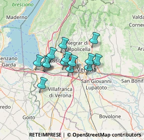 Mappa Via Corte Salvi, 37060 Lugagnano VR, Italia (9.00533)
