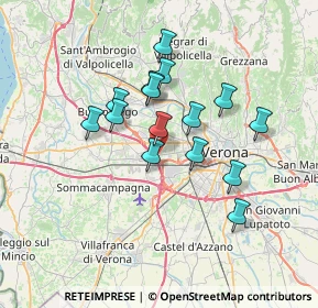 Mappa Via Corte Salvi, 37060 Lugagnano VR, Italia (5.768)