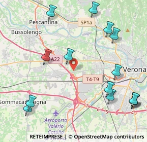 Mappa Via Corte Salvi, 37060 Lugagnano VR, Italia (5.36571)