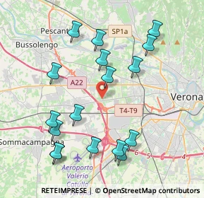 Mappa Via Corte Salvi, 37060 Lugagnano VR, Italia (4.29471)