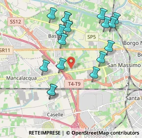 Mappa Via Corte Salvi, 37060 Lugagnano VR, Italia (2.06824)