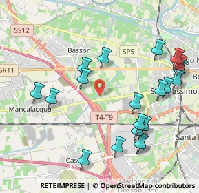 Mappa Via Corte Salvi, 37060 Lugagnano VR, Italia (2.285)