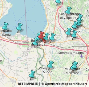 Mappa Via Belfiore, 37014 Castelnuovo del Garda VR, Italia (9.093)