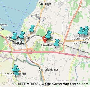 Mappa Via Belfiore, 37014 Castelnuovo del Garda VR, Italia (2.32273)