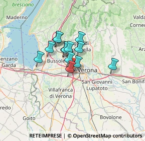 Mappa Via Lugagnano, 37060 Lugagnano VR, Italia (8.58923)